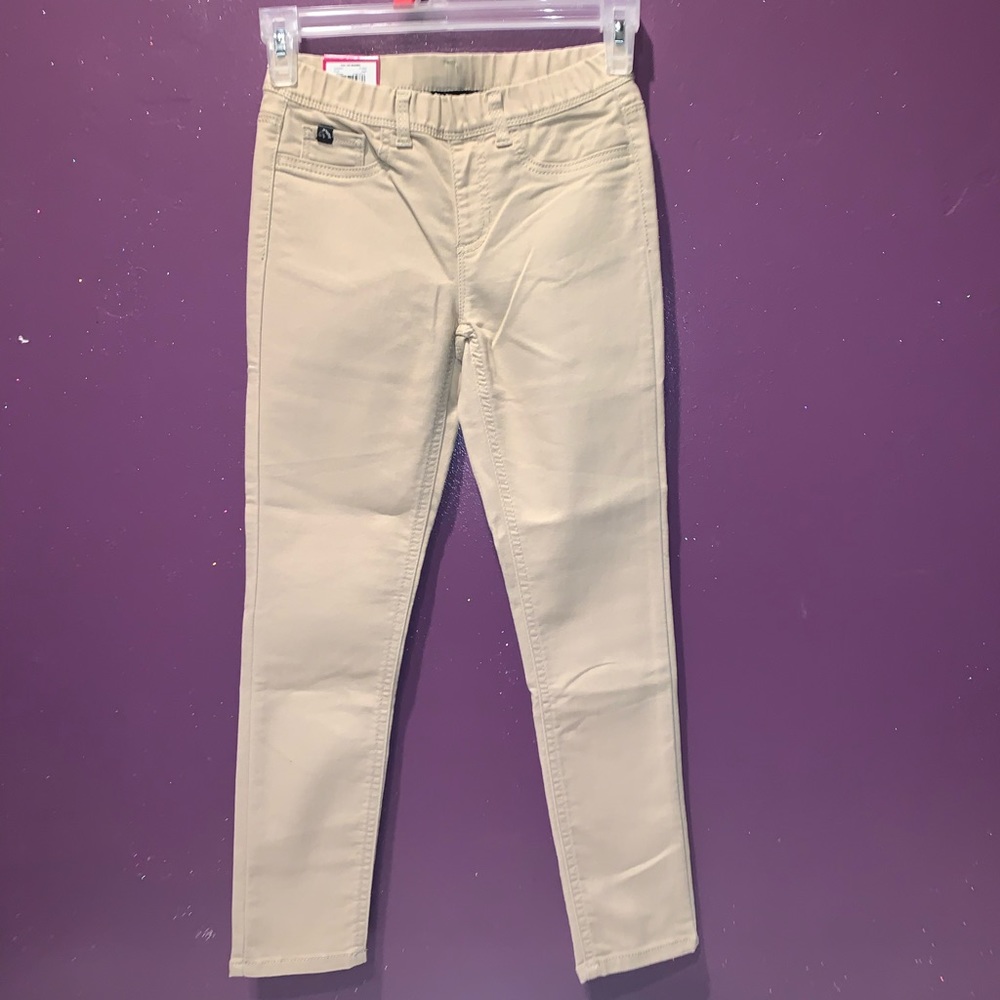 NWT 3 pairs girls soft khaki pants